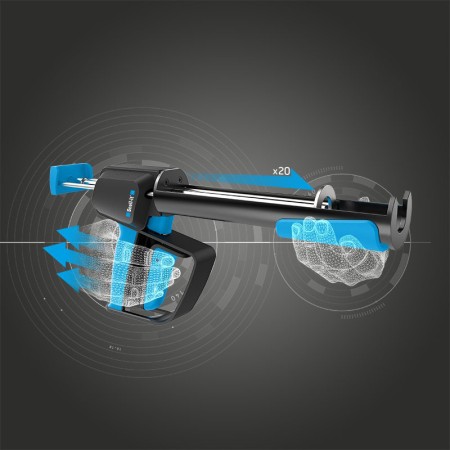 Pistolet d'extrusion à silicone Easypush Ø63mm SCELL-IT