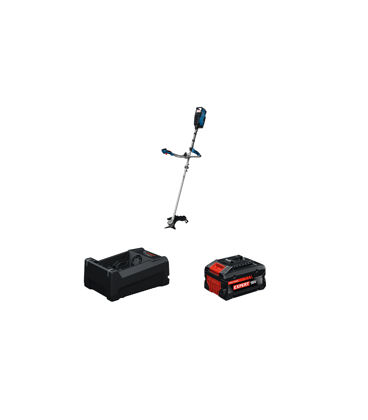 Débroussailleuse GFR 18V-25BH + 1 Batterie EXPERT 5,5 Ah + 1 Chargeur GAL 12V/18V-80 BOSCH