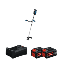 Débroussailleuse GFR 18V-25BH + 2 Batteries EXPERT 5,5 Ah + 1 Chargeur GAL 12V/18V-80 BOSCH