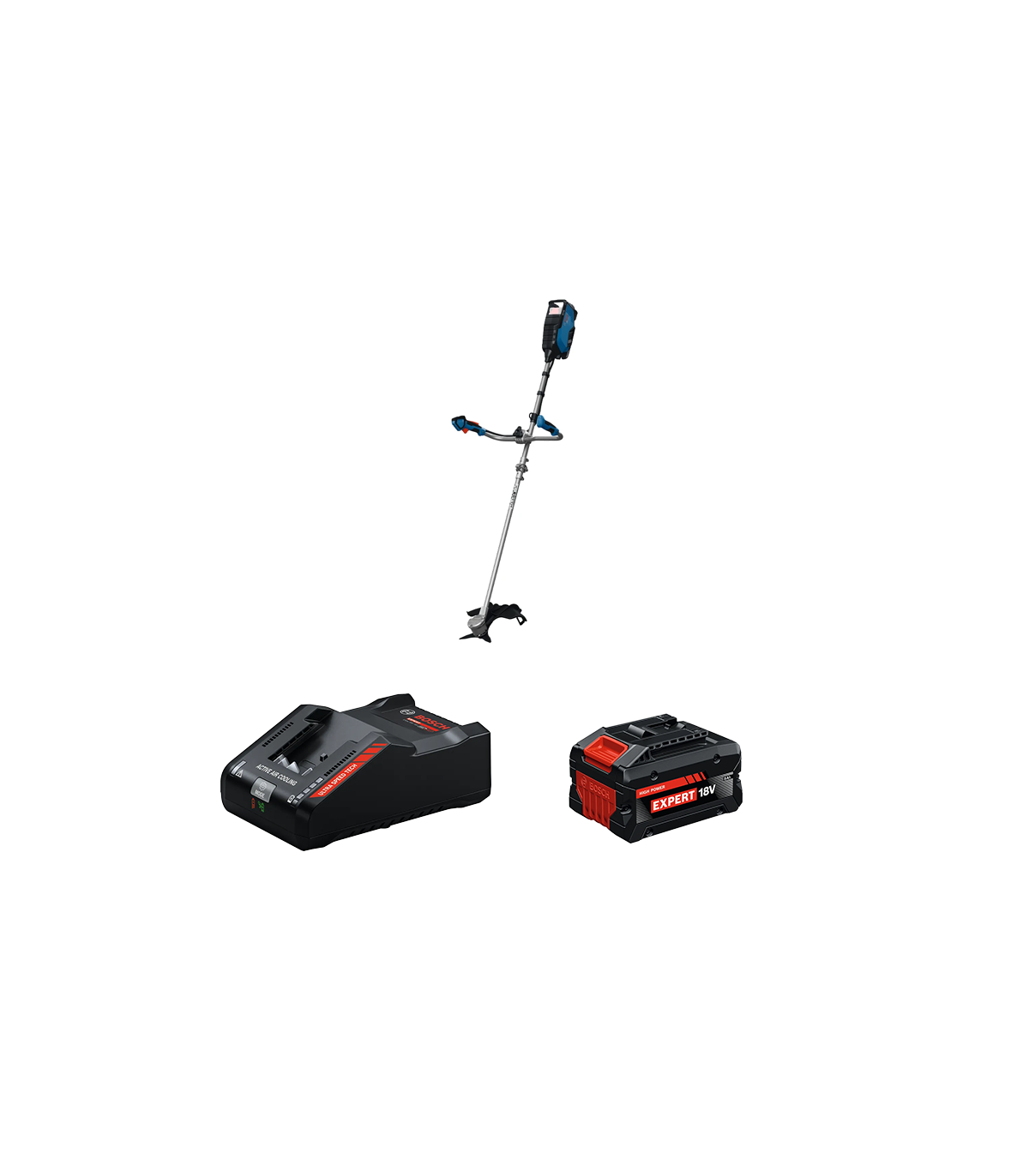 Débroussailleuse GFR 18V-25BH + 1 Batterie EXPERT 8 Ah + 1 Chargeur EXAL18V-160 BOSCH