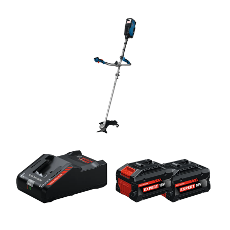 Débroussailleuse GFR 18V-25BH + 2 Batteries EXPERT 8 Ah + 1 Chargeur EXAL18V-160 BOSCH