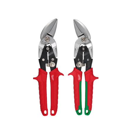 Pack de 2 cisailles d'aviation décalées MILWAUKEE