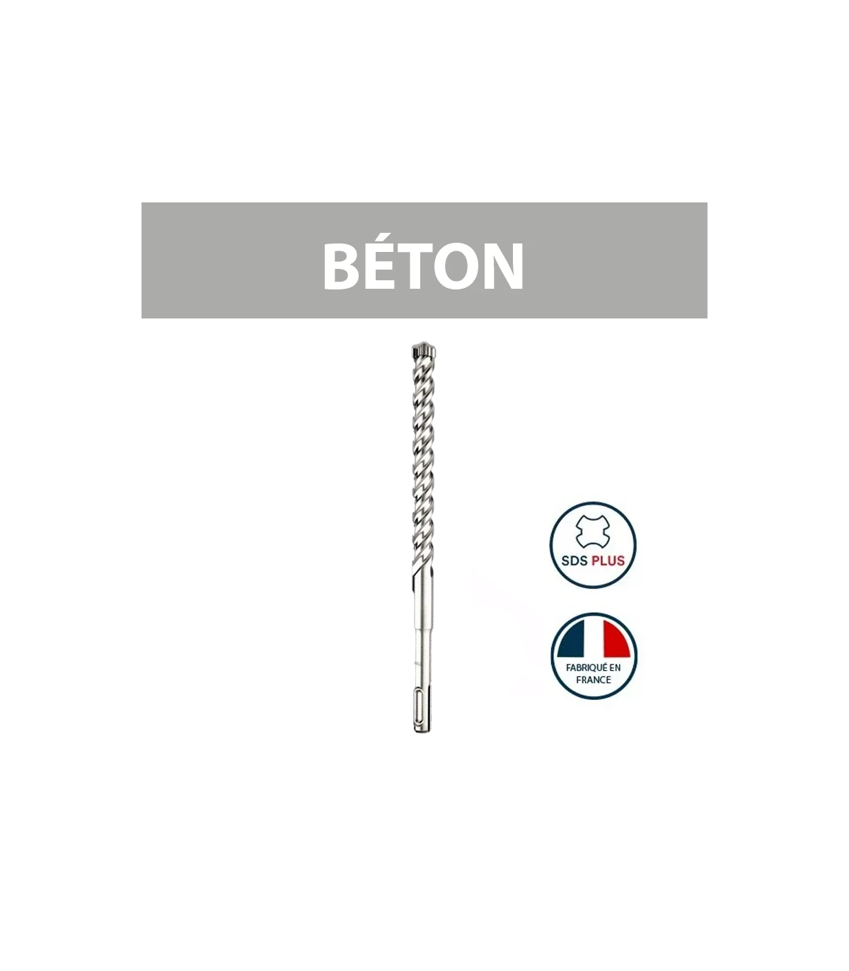Foret béton ROCKFASTER 3 taillants SDS-Plus DIAGER