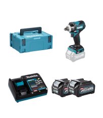 Boulonneuse 1/2" 40V 350 Nm TW004GZ01 + 2 batterie 40V 2 Ah + chargeur rapide DC40RA MAKITA