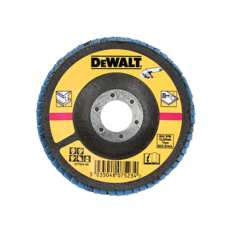 Disque à lamelles type 27 grain 60 Ø125 mm DEWALT