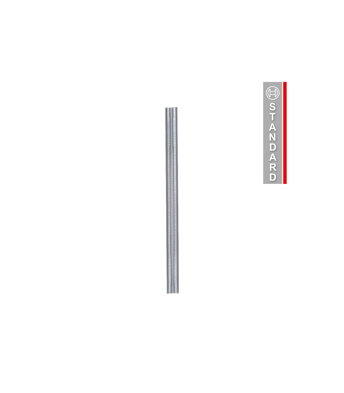 Lot de 2 Fers réversibles au carbure pour rabot 56 mm BOSCH
