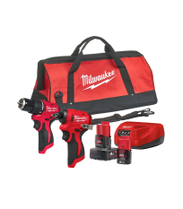 Pack 2 outils 12V M12 BLPP2B-422B (BLPDRC + BLIDRC) MILWAUKEE