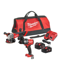 Pack 2 outils 18V M18 FPP2E3-0  (FPD3-0 + FSAG125X-0) MILWAUKEE