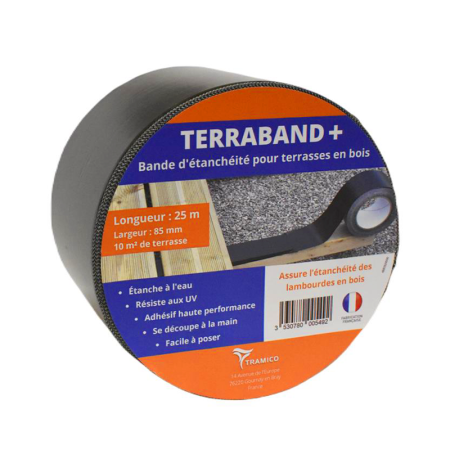 Bande d’étanchéité TERRABAND+ 85 mm x 25 m TRAMICO