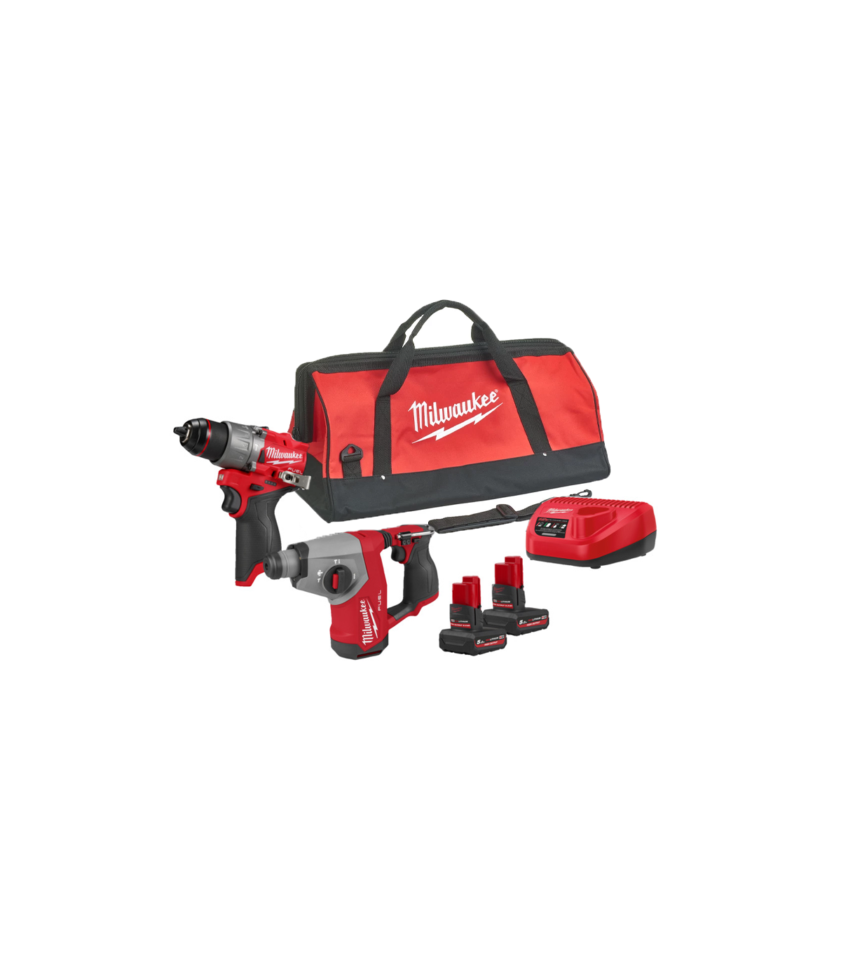 Pack 2 outils 12V M12 FPP2BG2-502X (FPD2 + FHAC16) MILWAUKEE