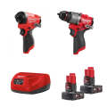 Pack 2 outils 12V M12 FPP2A2-602X (FPD2 + FID2) MILWAUKEE