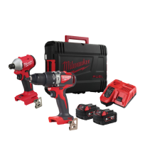 Pack 2 outils 18V M18 BLPP2A3-502X (BLPD2-0X + BLIDR-0) MILWAUKEE