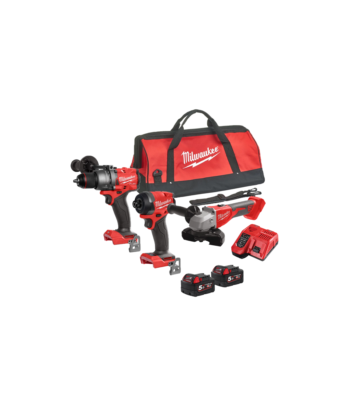 Pack 3 outils 18V M18 (BLSAG125X + FID3 + FPD3) MILWAUKEE
