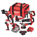 Pack 8 outils 18V M18 COMPLET (FPD3 + FID3 + TLED + FSAG125X + BLHX + FSZ + FBJS + FCS552) MILWAUKEE