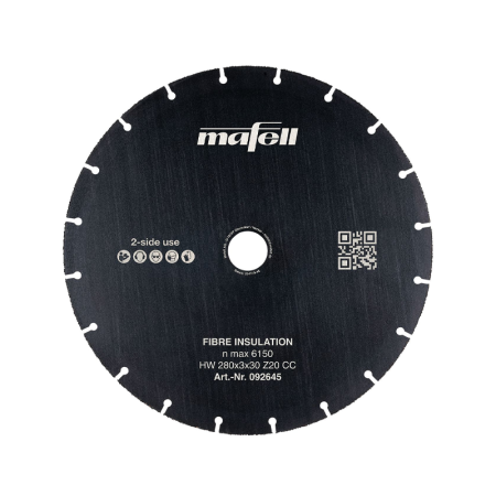 Lame de scie carbure KSB-FI 280 280 x 3 x 30 mm 20 dents MAFELL