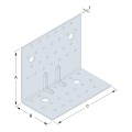 Equerre renforcée AG 150/121/79/2,5 mm SIMPSON