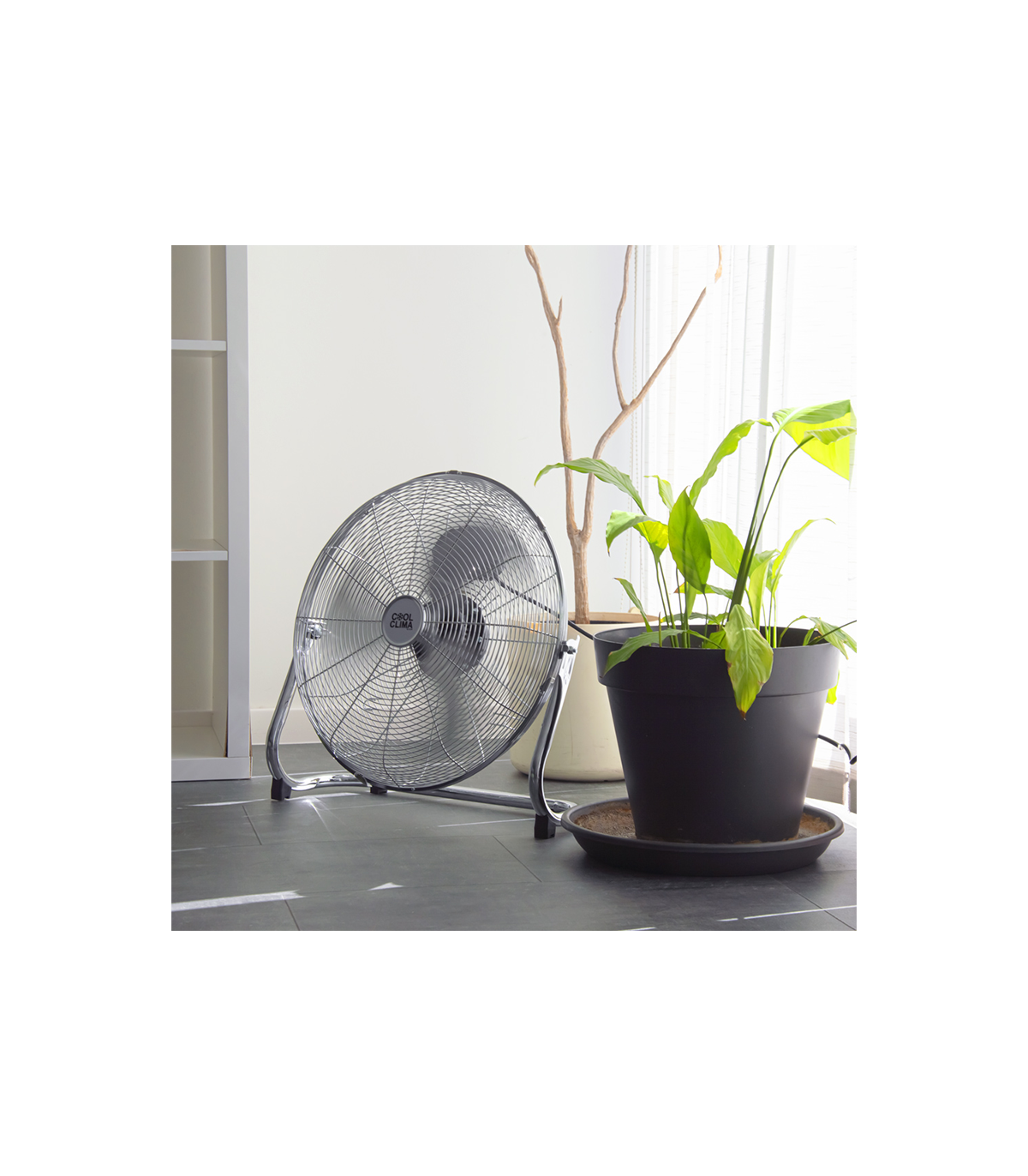Ventilateur de sol 90W 45cm COOL CLIMA