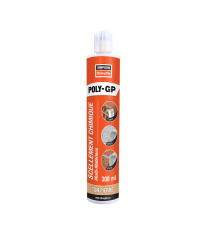 Résine multi-matériaux polyester pierre POLY-GP 300 ml beige SIMPSON