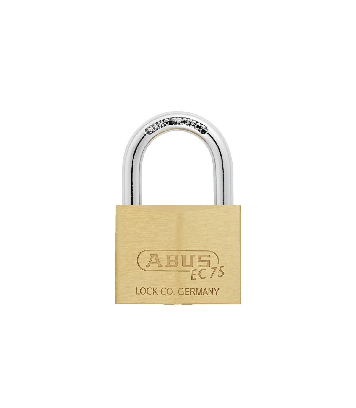 Cadenas à clé en laiton 75/60mm EC75 ABUS