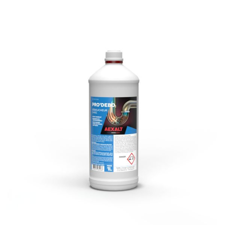 Déboucheur toutes canalisations PRO’DEBO 1L AEXALT