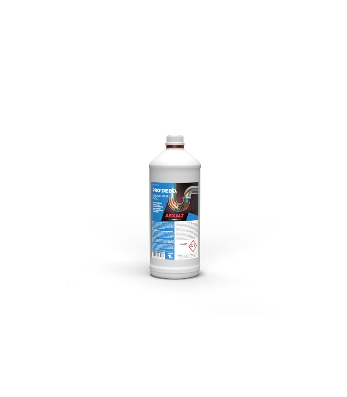 Déboucheur toutes canalisations PRO’DEBO 1L AEXALT