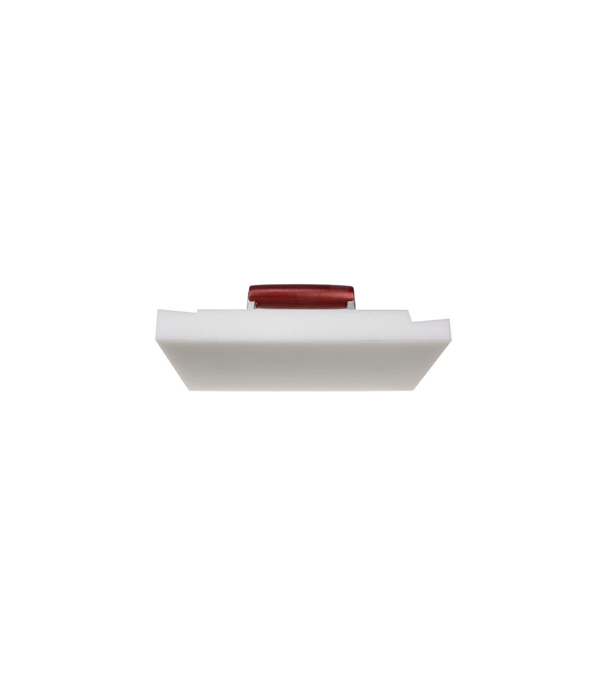 Pièce à sertir en plastique PE blanc avec poignée 290x140 mm STUBAI