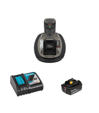 Ventouse électrique PRO BRUSHLESS 120kg + 1 adaptateur batterie makita + 1 batterie makita 18V 5 Ah + 1 chargeur DC18RC GRABO