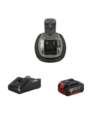 Ventouse électrique PRO BRUSHLESS 120kg + 1 adaptateur batterie bosch + 1 batterie bosch 18V 5 Ah + 1 chargeur GAL 18V-40 GRABO