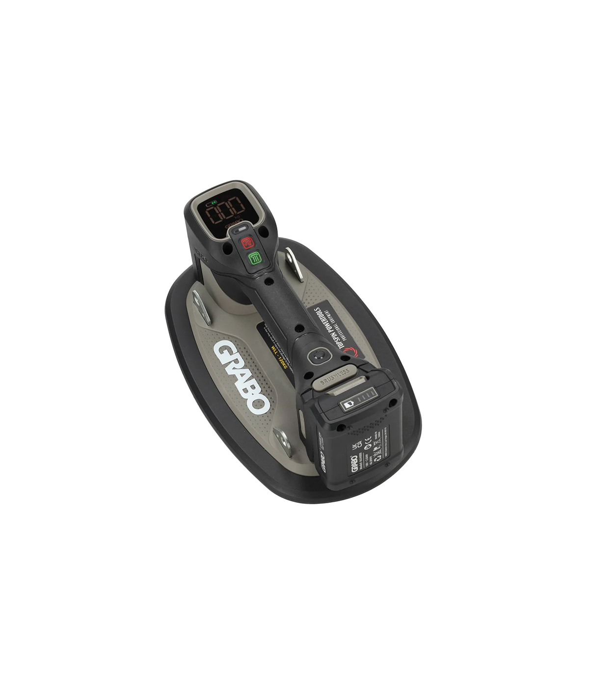 Ventouse électrique PRO BRUSHLESS 120kg GRABO