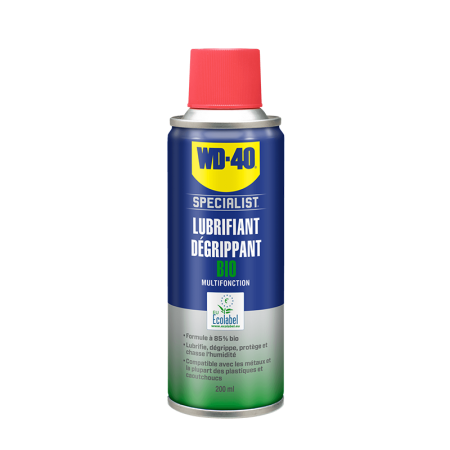 Lubrifiant dégrippant bio multifonction 200ml SPECIALIST WD-40