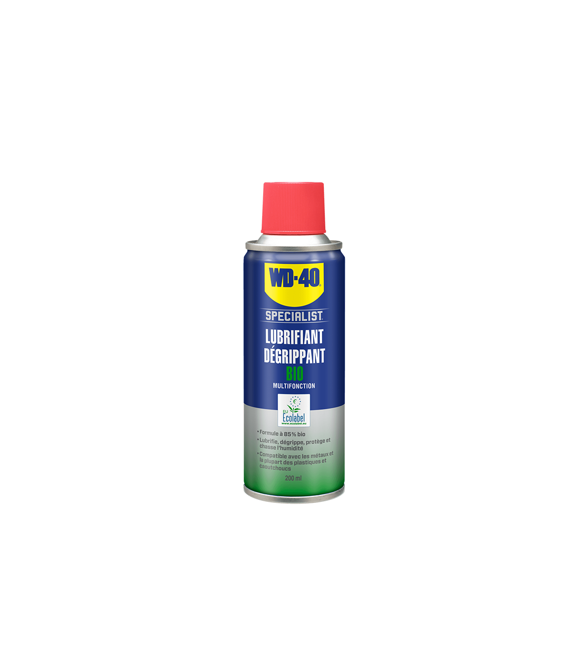 Lubrifiant dégrippant bio multifonction 200ml SPECIALIST WD-40