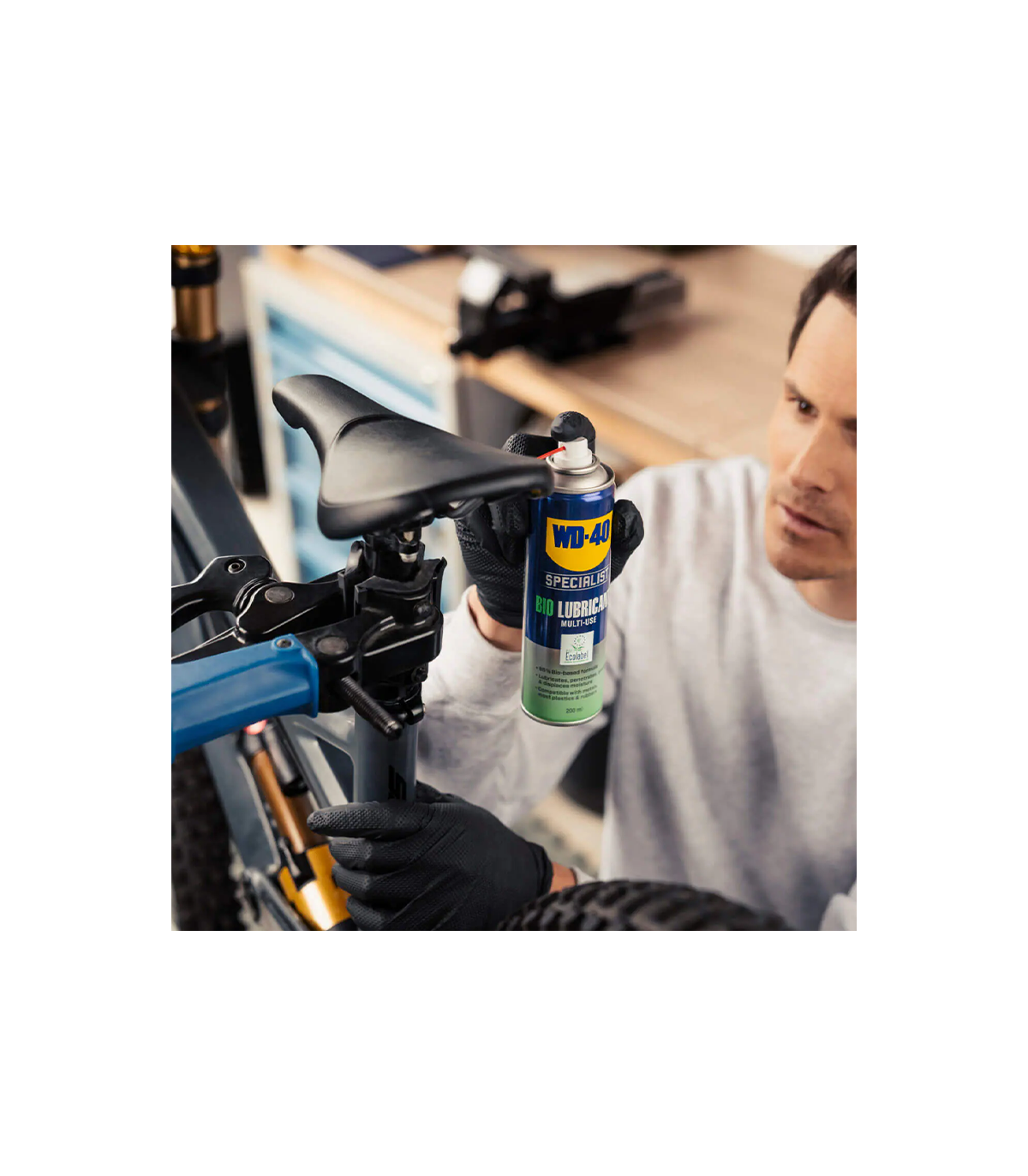 Lubrifiant dégrippant bio multifonction 200ml SPECIALIST WD-40