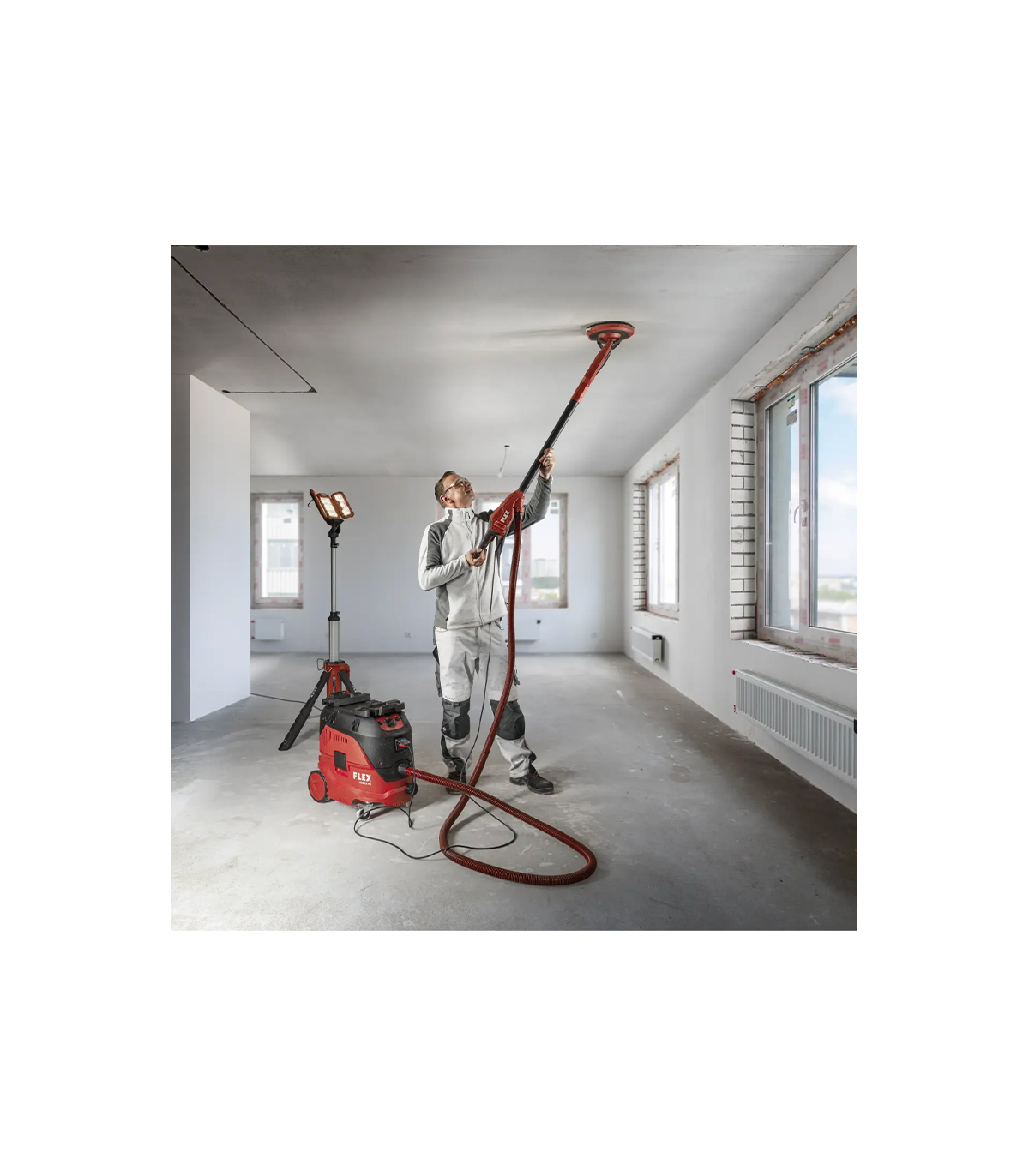 Ponceuse à bras girafe rotative GE 6 R-EC FLEX