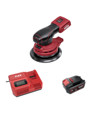 Ponceuse excentrique 18V ORE 5-150 18-EC C + 1 batterie 5 Ah + 1 chargeur CA 12/18 230/CEE FLEX