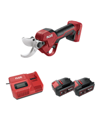 Sécateur 18V GPS 35 18-EC + 2 batteries 5 Ah + 1 chargeur CA 12/18 230/CEE FLEX