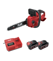 Tronçonneuse 2x 18V GCS 35 2x18-EC 35cm + 2 batteries 5 Ah + 1 chargeur CA 12/18 230/CEE FLEX
