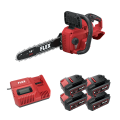 4 batteries 5 Ah + 1 chargeur CA 12/18 230/CEE