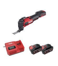 Outil multifonction 18V MT 18.0-EC C + 2 batteries 5 Ah + 1 chargeur CA 12/18 230/CEE FLEX