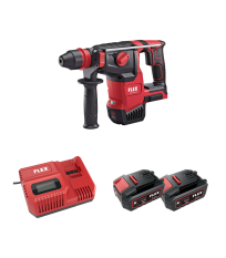Perforateur 18V CHE 2-26 18.0-EC C SDS-plus + 2 batteries 5 Ah + 1 chargeur CA 12/18 230/CEE FLEX
