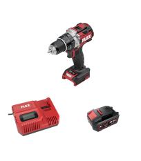 Perceuse visseuse à percussion 18V PD 2G 18-EC HD2 C + 1 batterie 5 Ah + 1 chargeur CA 12/18 230/CEE FLEX