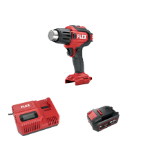Décapeur thermique 18V HG 530 18 + 1 batterie 5 Ah + 1 chargeur CA 12/18 230/CEE FLEX