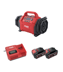 Compresseur 12V/18V CI 11 18.0 + 2 batteries 5 Ah + 1 chargeur CA 12/18 230/CEE FLEX