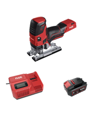 Scie sauteuse 18V JS 18.0-EC C + 1 batterie 5 Ah + 1 chargeur CA 12/18 230/CEE FLEX