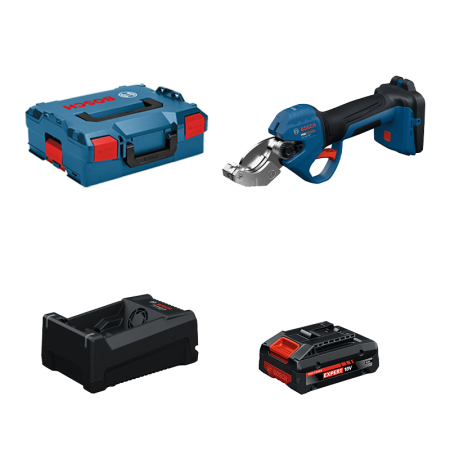 Cisaille à tubes GPC18V-32P + 1 Batterie EXPERT 4 Ah + 1 Chargeur GAL 12V/18V-80 BOSCH