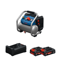 Compresseur à air comprimé GKO18V-51 + 2 Batteries EXPERT 4 Ah + 1 Chargeur GAL 12V/18V-80 BOSCH