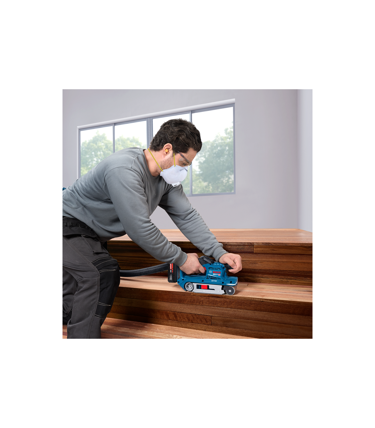 Ponceuse à bande GBS 18V-75 BOSCH