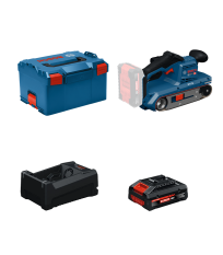 Ponceuse à bande GBS 18V-75 + 1 Batterie EXPERT 4 Ah + 1 Chargeur GAL 12V/18V-80 BOSCH