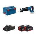 2 batteries GBA 18V 4 Ah + Chargeur GAL 18V-40