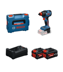 Boulonneuse / Visseuse à chocs EXPERT EXDX18V-210 + 2 Batteries EXPERT 5,5 Ah + 1 Chargeur GAL 12V/18V-80 BOSCH