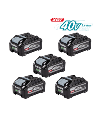 Pack de 5 batteries XGT 40V 4 Ah BL4040F MAKITA
